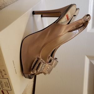 Cabarrus champagne colored heels